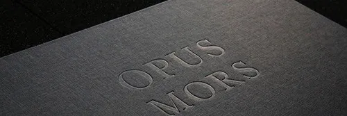 Jacob Kirkegaard – Opus Mors Event Invitation
