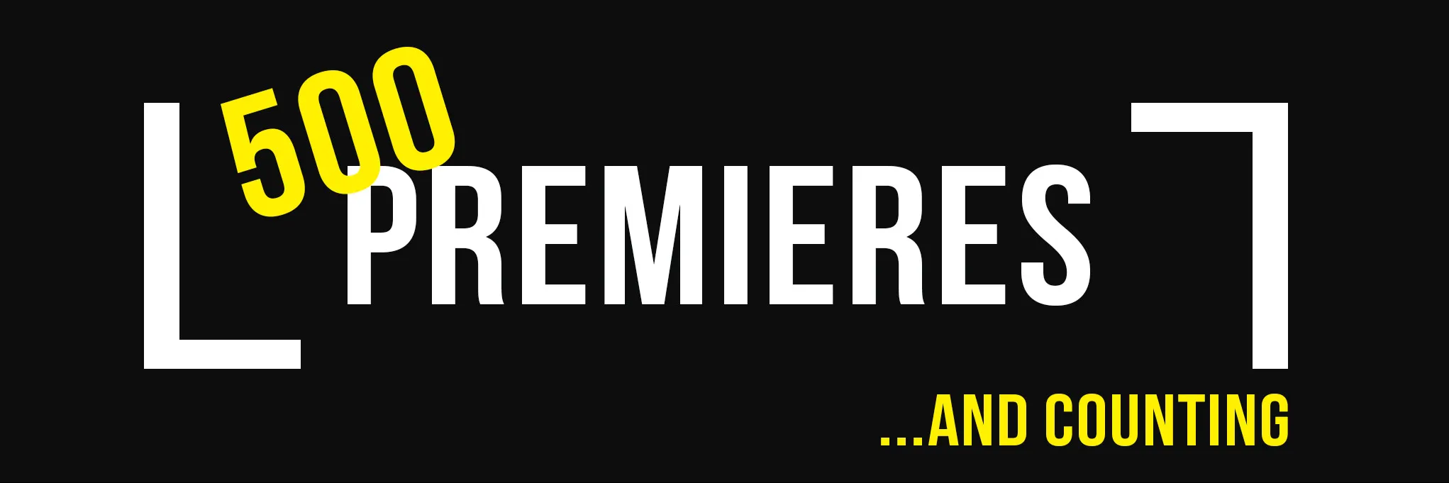 PICKS: 500 premieres... And counting!