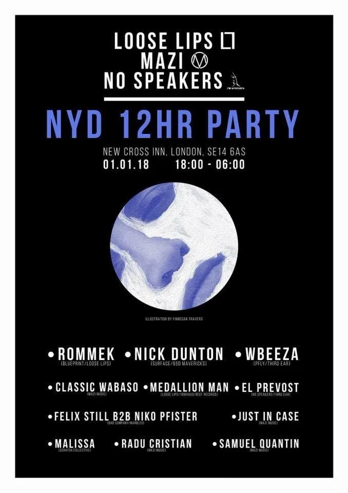 NYD 12 Hour Party in London