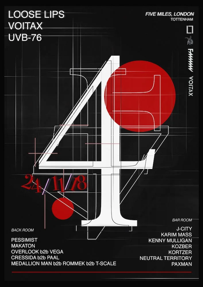 Loose Lips 4th Anniversary - LL x UVB 76 x Voitax