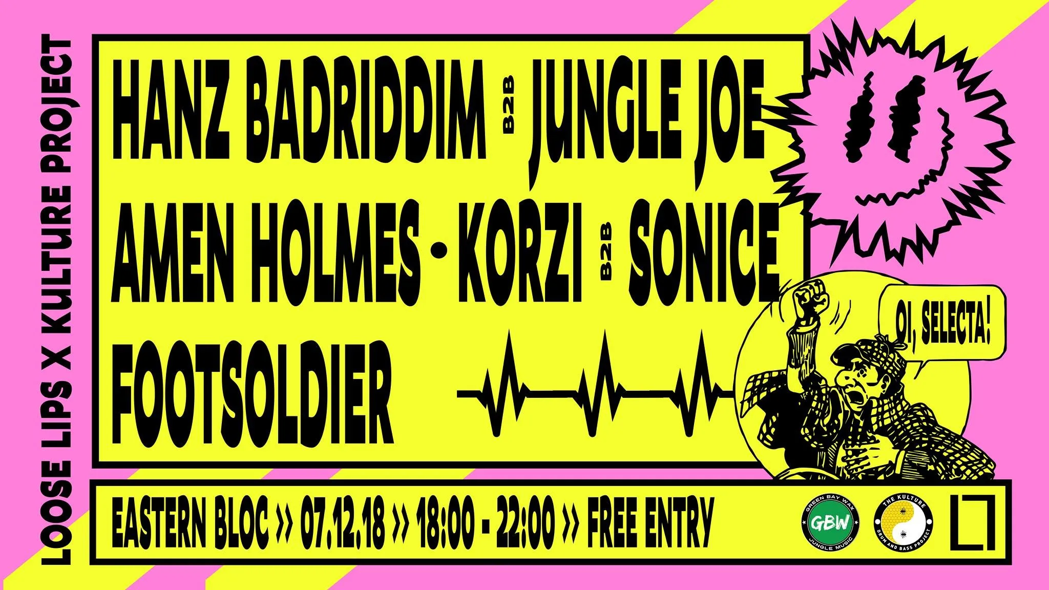 Loose Lips x Kulture Project Pre-Party at Eastern Bloc Records