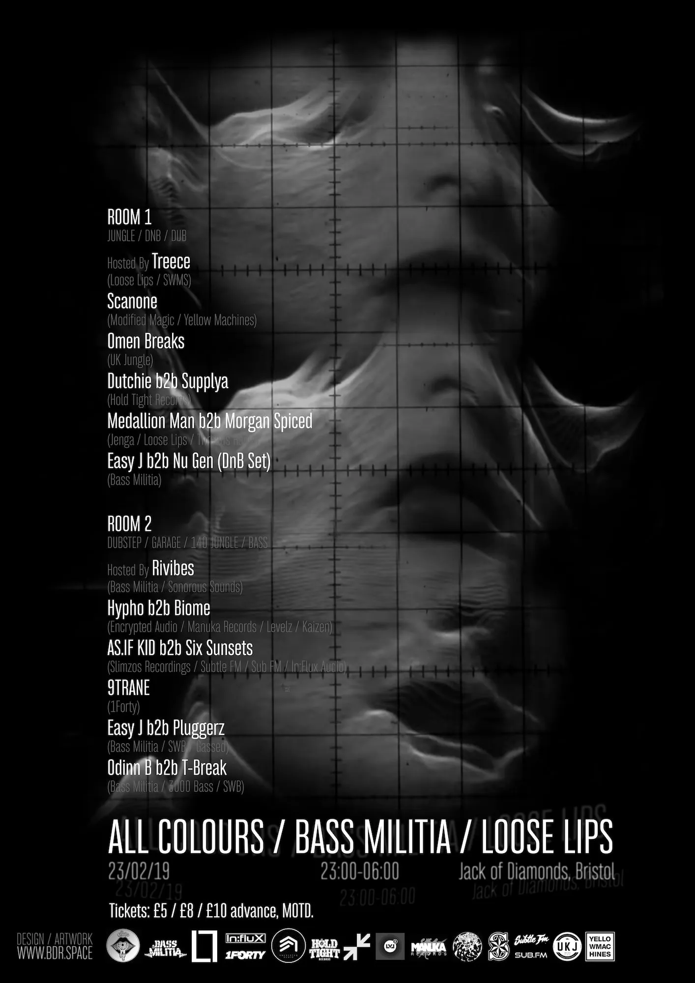 All Colours x Bass Militia x Loose Lips - in Bristol
