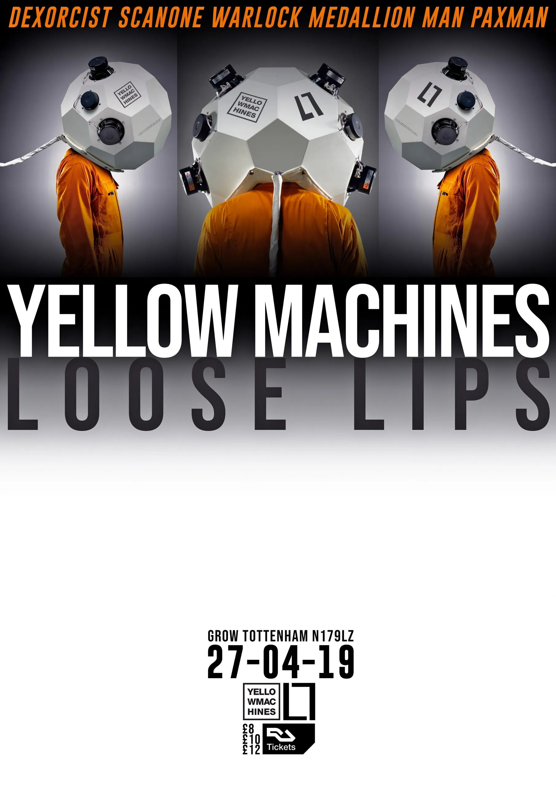 Loose Lips x Yellow Machines in LDN w/ Dexorcist, Warlock + more