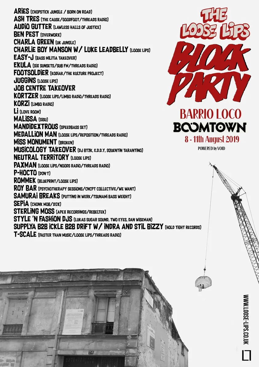 Loose Lips Block Party At Boomtown Fair 2019